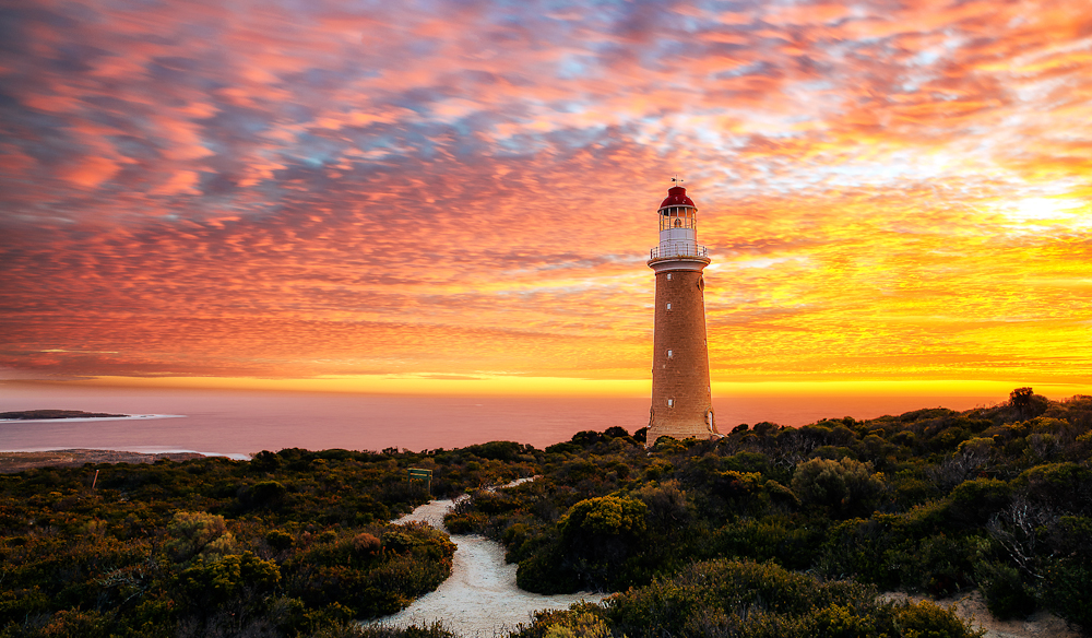 Cape-Du-Couedic-Lighthouse-Sunset | Park Trek Cape du Couedic Lighthouse