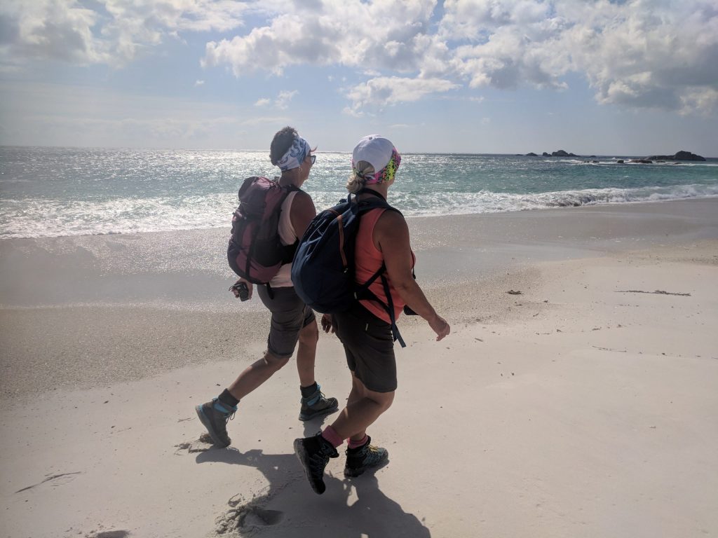 BOF Guests On Beach | Park Trek