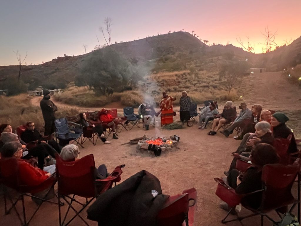 Larapinta Eco Camp Dinner | Park Trek