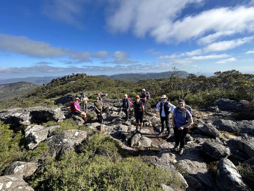 Grampians Happy Group 2 | Park Trek Best Grampians Guided Walk Holiday
